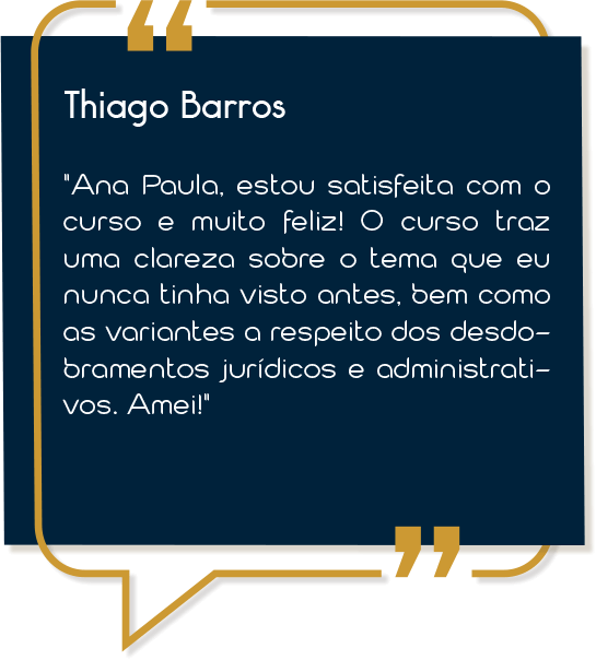 Depoimento de quem fez o curso: Thiago Barros
